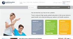 Desktop Screenshot of healthchoicesfirst.com